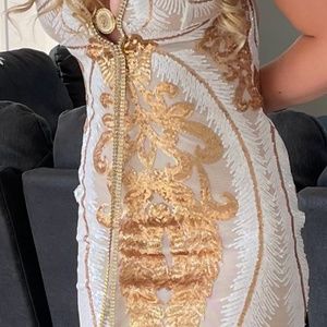 24k sequince short dress